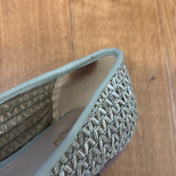 Wanda Woven Flats in Olive Green - Picture 7 of 7